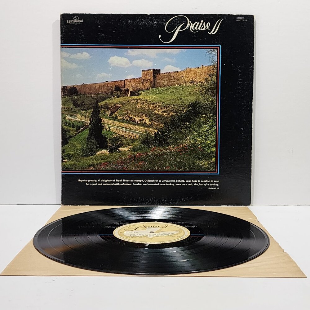 Praise II by Maranatha! Music Album 1976 HS-777-26 Vinyl LP RARE DISC